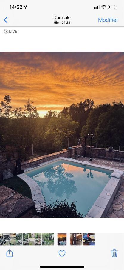 La Maison De Mon Pere Le Nayrac 外观 照片